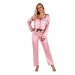 Momenti Per Me Classic Look Pink Dámské pyžamo
