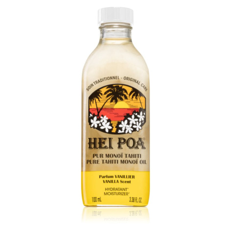 Hei Poa Pure Tahiti Monoï Oil Vanilla multifunkčný olej na telo a vlasy