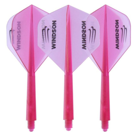 Windson ASTIX M Plastové letky s násadkami, ružová, veľkosť
