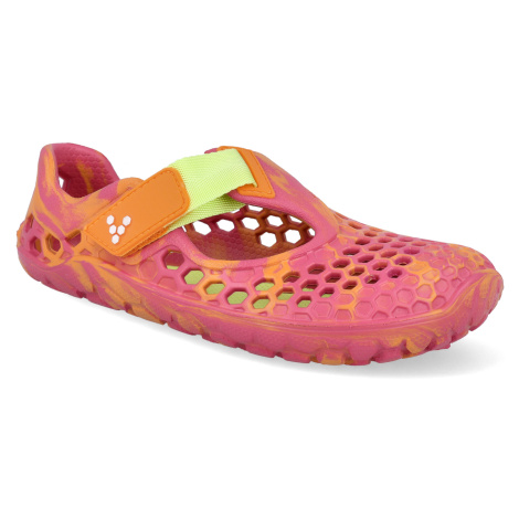 Barefoot detské sandále Vivobarefoot - Ultra Bloom Kids Sunrise vegan