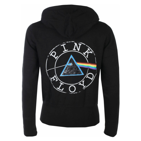 mikina s kapucňou ROCK OFF Pink Floyd Circle Logo Čierna