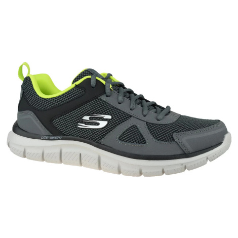 SIVÉ PÁNSKE TENISKY SKECHERS TRACK-BUCOLO 52630-CCLM