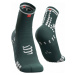 Compressport RACE V3.0 RUN HI Bežecké ponožky, tmavo zelená, veľkosť
