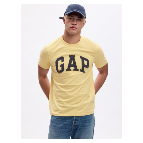 Žlté pánske tričko GAP