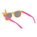 Sunmania Detské slnečné okuliare "Bunny" 3771 oranžová