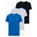 Ombre BASIC 3-pack cotton t-shirt set