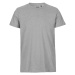 Neutral Pánske tričko Fit z organickej Fairtrade bavlny - Športovo šedá