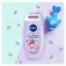 NIVEA Kids Girl sprchový gél a šampón 2 v 1 pre deti