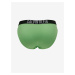 Zelený dámsky spodný diel plaviek Calvin Klein Underwear Intense Power