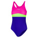 AQUA SPEED Plavky EMILY Violet/Green/Pink