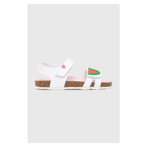 Detské sandále Garvalin biela farba Garvalín