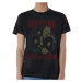 Motley Crue tričko Vintage World Tour Devil Čierna