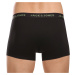 7PACK pánske boxerky Jack and Jones čierne (12165587)