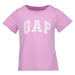 GAP GRAPHIC LOGO TEE Dievčenské tričko, ružová, veľkosť