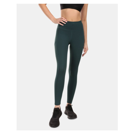 Women's Sports Leggings Kilpi JAMILY-W Dark green