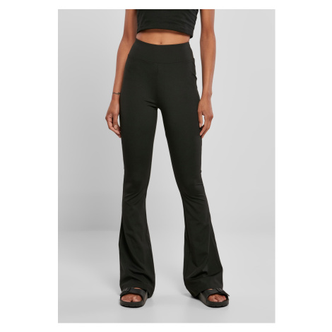 Women's recycled black high-waisted leggings Urban Classics