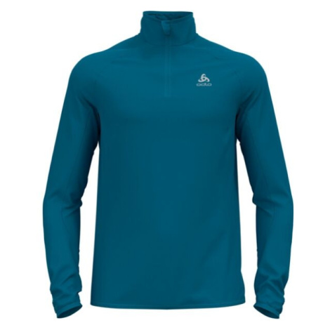 Odlo M MID LAYER 1/2 ZIP BERRA LIGHT Pánska stredná vrstva, modrá, veľkosť