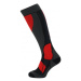 Lyžiarske kompresné podkolienky BLIZZARD Compress 120 ski socks, black grey red