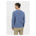 Tričko Camel Active Henley 1/1 Arm Elemental Blue