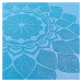 Gumová jóga podložka Sportago Indira 183x66x0,3cm - světle modrá - 5 mm