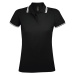 SOĽS Pasadena Women Damské polo tričko SL00578 Black / White