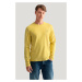 TRIČKO GANT REG SHIELD LS T-SHIRT PARCHMENT YELLOW