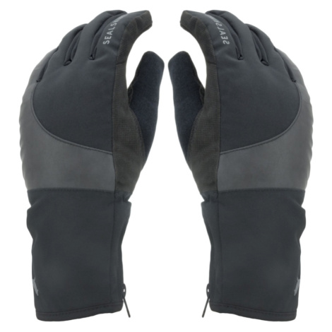 Sealskinz Waterproof Cold Weather Reflective Cycle Glove Black Cyklistické rukavice