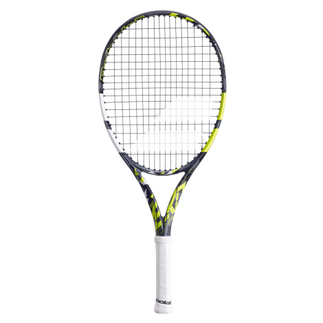 Detská tenisová raketa Pure Aero 25 čierno-žltá Babolat