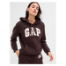 Gap Mikina 463506-35 Hnedá Regular Fit