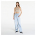 Kalhoty Calvin Klein Jeans High Rise Relaxed Denim Light