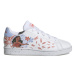 Dievčenská rekreačná obuv ADIDAS Advantage Moana cloud white semi impact orange blue dawn