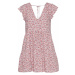 Abercrombie & Fitch Letné šaty  tmavomodrá / ružová / červená / biela