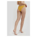 Dámske plavky spodný diel s vykrojením do V FUNDANGO Madison High Cut Bottoms-235-dirt yellow