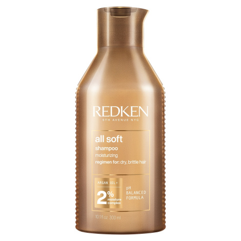 Redken Zjemňujúci šampón pre suché a krehké vlasy All Soft 300 ml