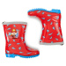 PERLETTI RAIN BOOTS Detské gumáky, červená, veľkosť