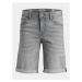 Jack&Jones Junior Džínsové šortky Rick 12249173 Sivá Regular Fit