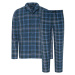 Pánske pyžamo 500334 - Jockey modrá/zelené káro