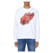 Mikina Diesel S-Ginn-E9 Sweat-Shirt Bright White