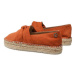 S.Oliver Espadrilky 5-24206-28 Oranžová