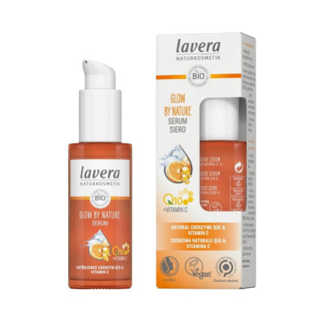 Lavera Pleťové sérum Glow by Nature s Q10 a Vit C 30 ml