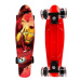 Disney IRON MAN Skateboard, červená, veľkosť