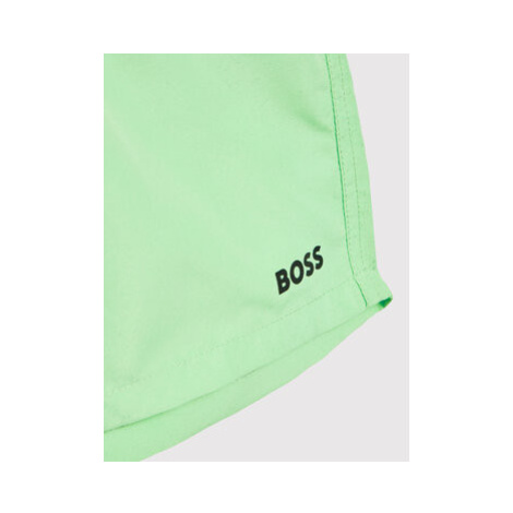 Boss Plavecké šortky J24769 S Zelená Regular Fit Hugo Boss