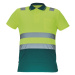 Cerva Cadiz Pánska HI-VIS polokošeľa 03050053 žltá/zelená