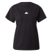 ADIDAS SPORTSWEAR Funkčné tričko  čierna / biela