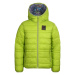 Children's double-sided jacket hi-therm ALPINE PRO MICHRO lime green variant PA