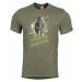 Pánske tričko PENTAGON® Spartan Warrior - zelené