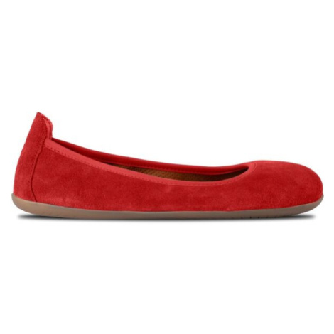 AYLLA BALLERINAS Dámska barefoot obuv, červená, veľkosť