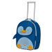 Samsonite Dětský cestovní kufr Happy Sammies Eco Upright Penguin Peter 23 l - modrá