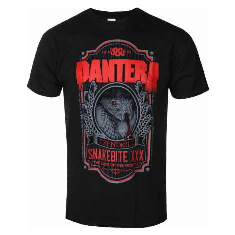 Tričko metal NNM Pantera Snakebite XXX Label Čierna