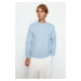 Trendyol Blue Regular Cut Sweatshirt